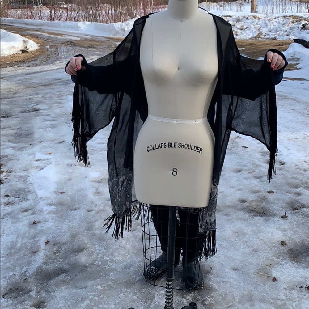 NWOT Sheer Vest